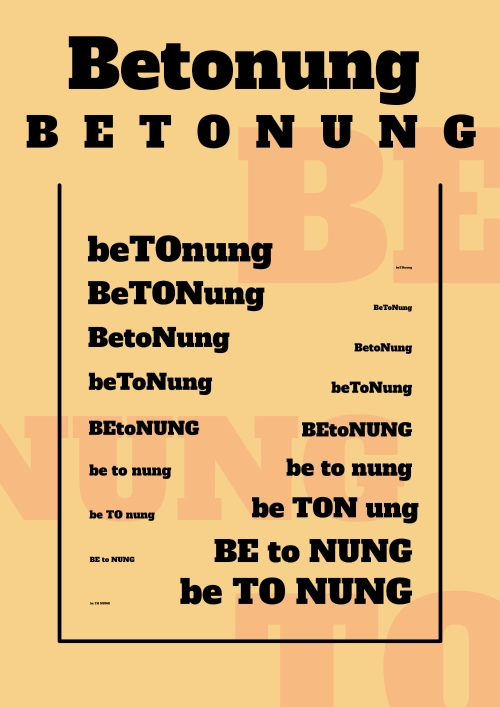 Betonung